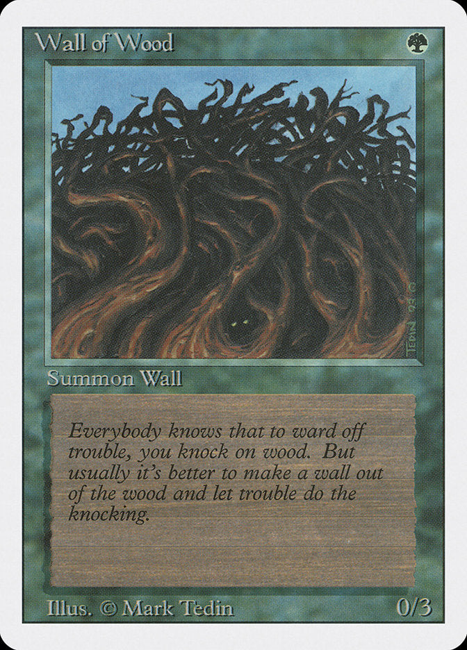 Magic | Wall of Wood [Revised Edition] | The Nerd Merchant