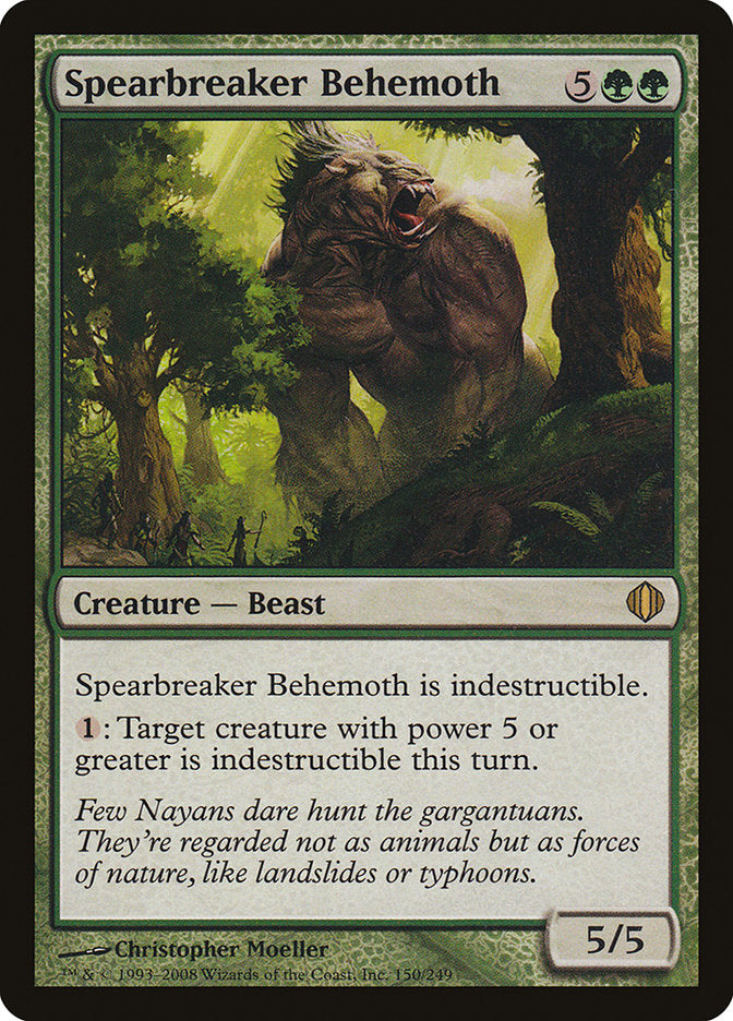 Magic | Spearbreaker Behemoth [Shards of Alara] | The Nerd Merchant