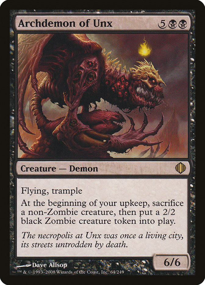 Magic | Archdemon of Unx [Shards of Alara] | The Nerd Merchant