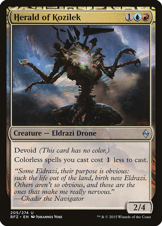 Magic | Herald of Kozilek [Battle for Zendikar] | The Nerd Merchant