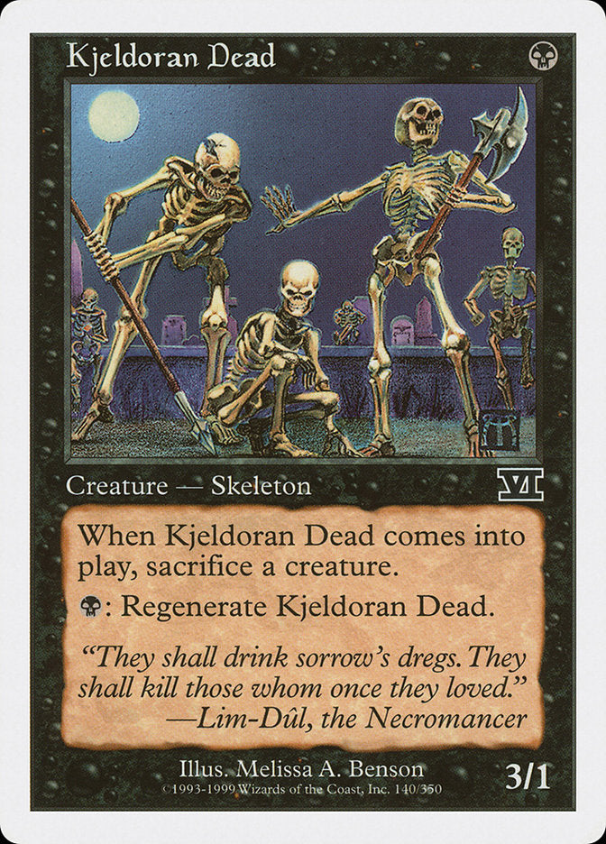 Magic | Kjeldoran Dead [Classic Sixth Edition] | The Nerd Merchant