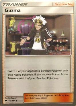 Pokemon | Guzma (115/147) (Dragones y Sombras - Pedro Eugenio Torres) [World Championships 2018] | The Nerd Merchant