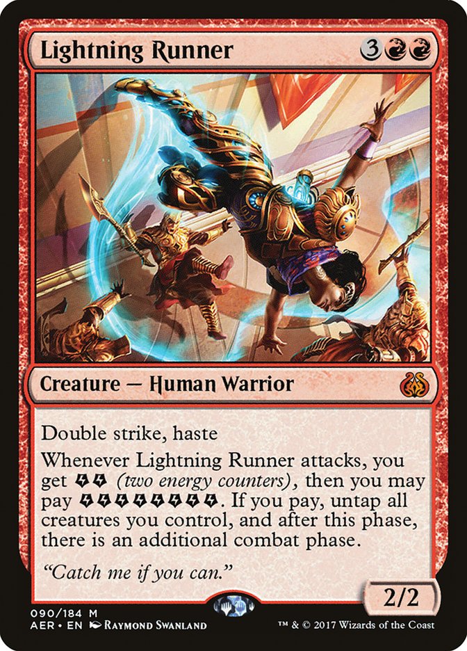 Magic | Lightning Runner [Aether Revolt] | The Nerd Merchant