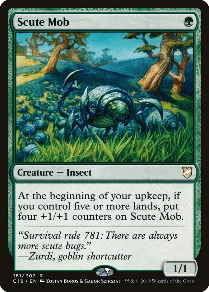 Magic | Scute Mob [Commander 2018] | The Nerd Merchant