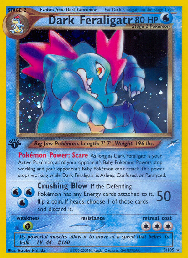 Pokemon | Dark Feraligatr (5/105) [Neo Destiny 1st Edition] | The Nerd Merchant
