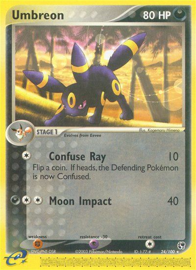 Pokemon | Umbreon (24/100) [EX: Sandstorm] | The Nerd Merchant