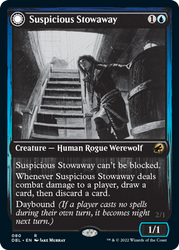 Magic | Suspicious Stowaway // Seafaring Werewolf [Innistrad: Double Feature] | The Nerd Merchant