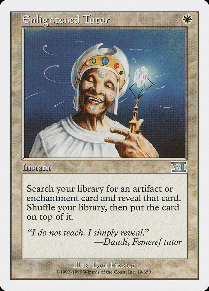 Magic | Enlightened Tutor [Classic Sixth Edition] | The Nerd Merchant