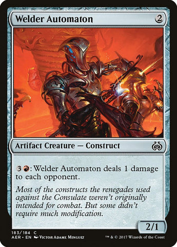 Magic | Welder Automaton [Aether Revolt] | The Nerd Merchant