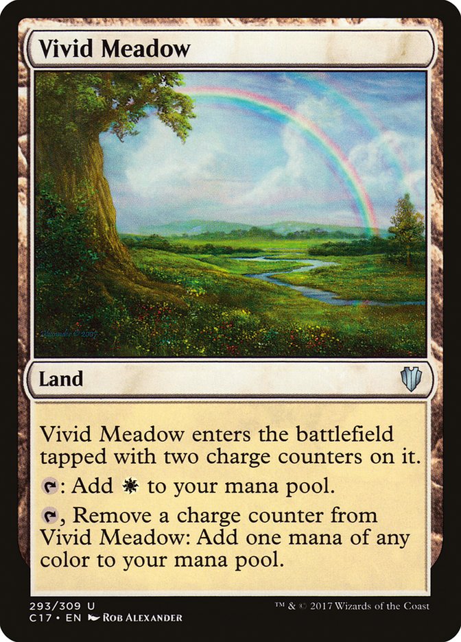 Magic | Vivid Meadow [Commander 2017] | The Nerd Merchant