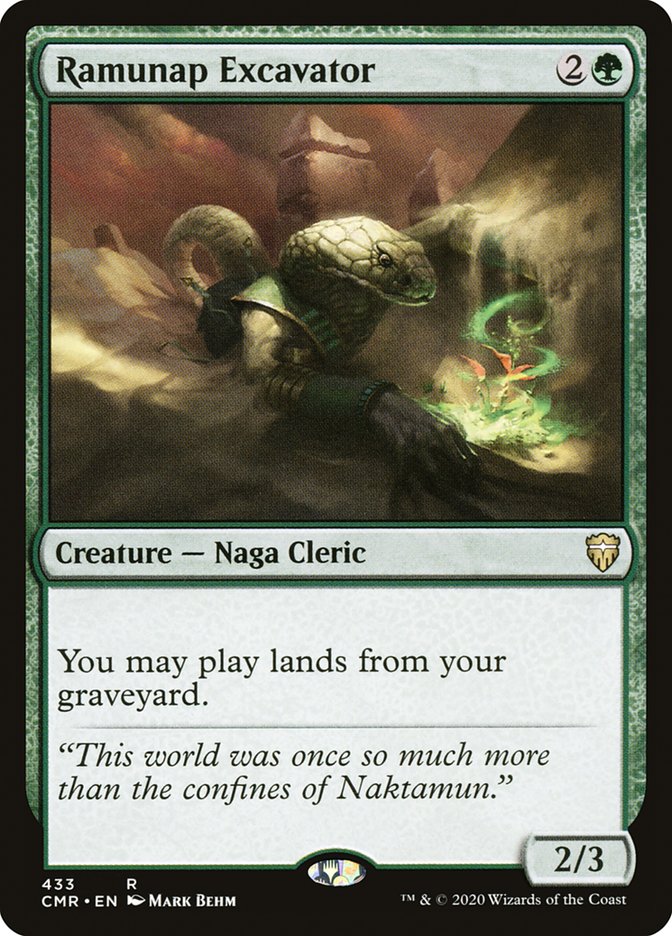Magic | Ramunap Excavator [Commander Legends] | The Nerd Merchant