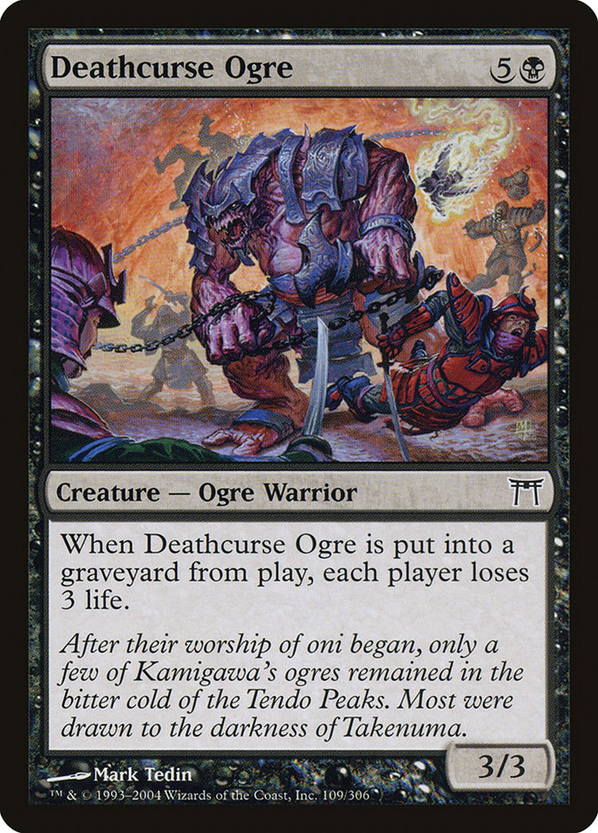 Magic | Deathcurse Ogre [Champions of Kamigawa] | The Nerd Merchant