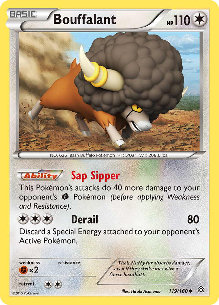 Pokemon | Bouffalant (119/160) [XY: Primal Clash] | The Nerd Merchant