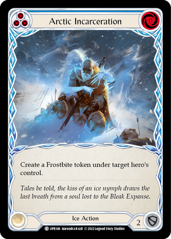 Flesh and Blood TCG | Arctic Incarceration (Blue) [UPR146] (Uprising)  Rainbow Foil | The Nerd Merchant