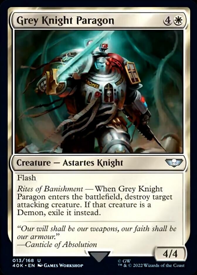 Magic | Grey Knight Paragon [Warhammer 40,000] | The Nerd Merchant