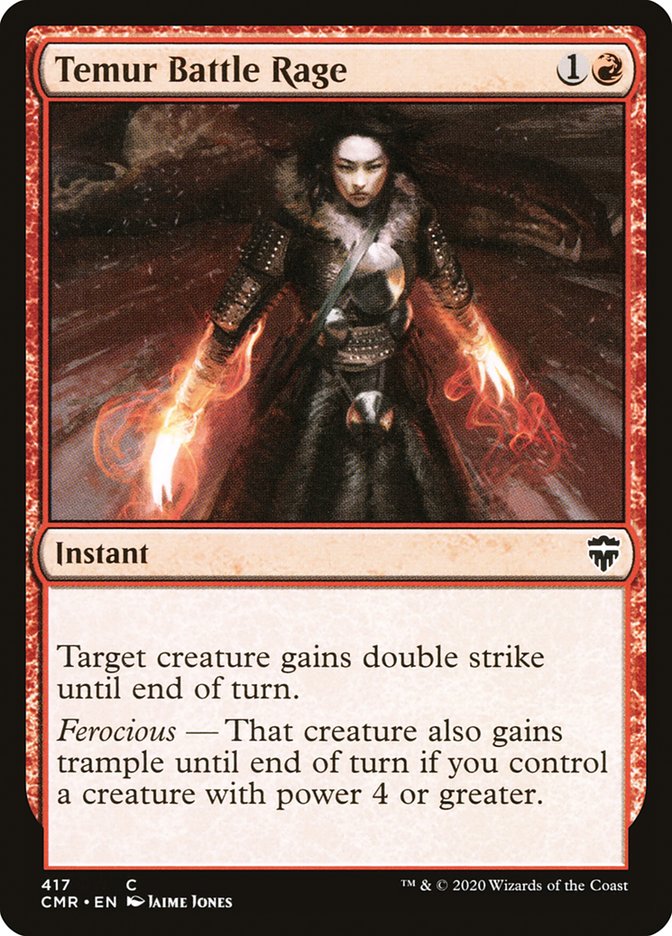 Magic | Temur Battle Rage [Commander Legends] | The Nerd Merchant