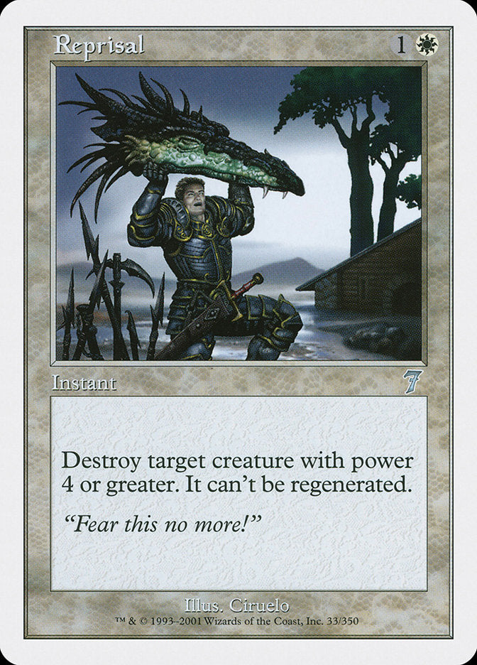 Magic | Reprisal [Seventh Edition] | The Nerd Merchant
