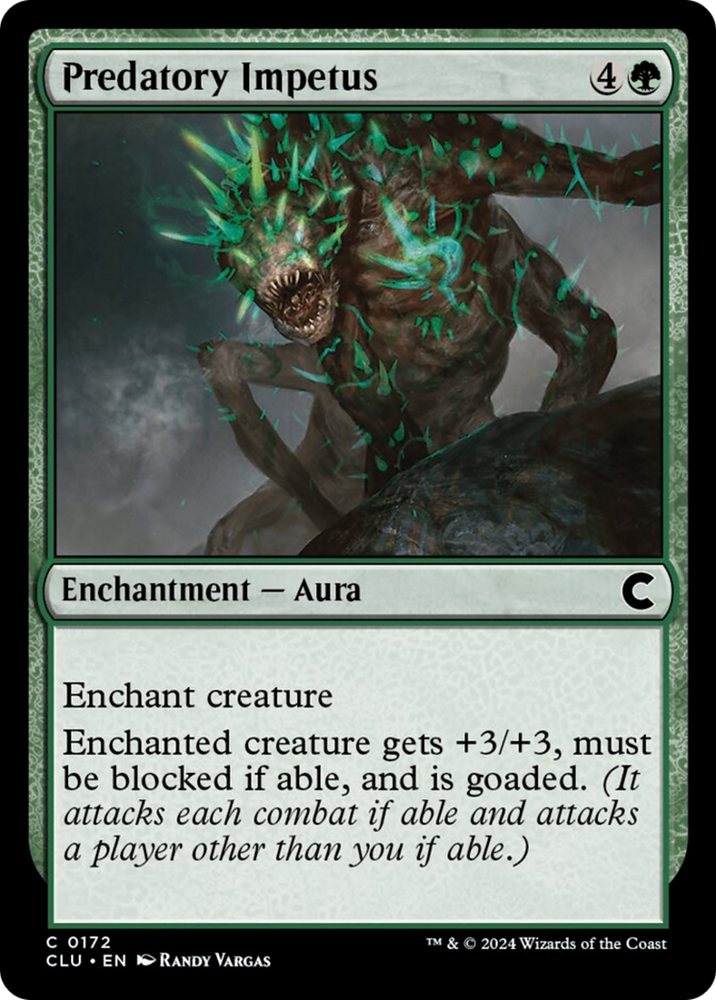Magic | Predatory Impetus [Ravnica: Clue Edition] | The Nerd Merchant
