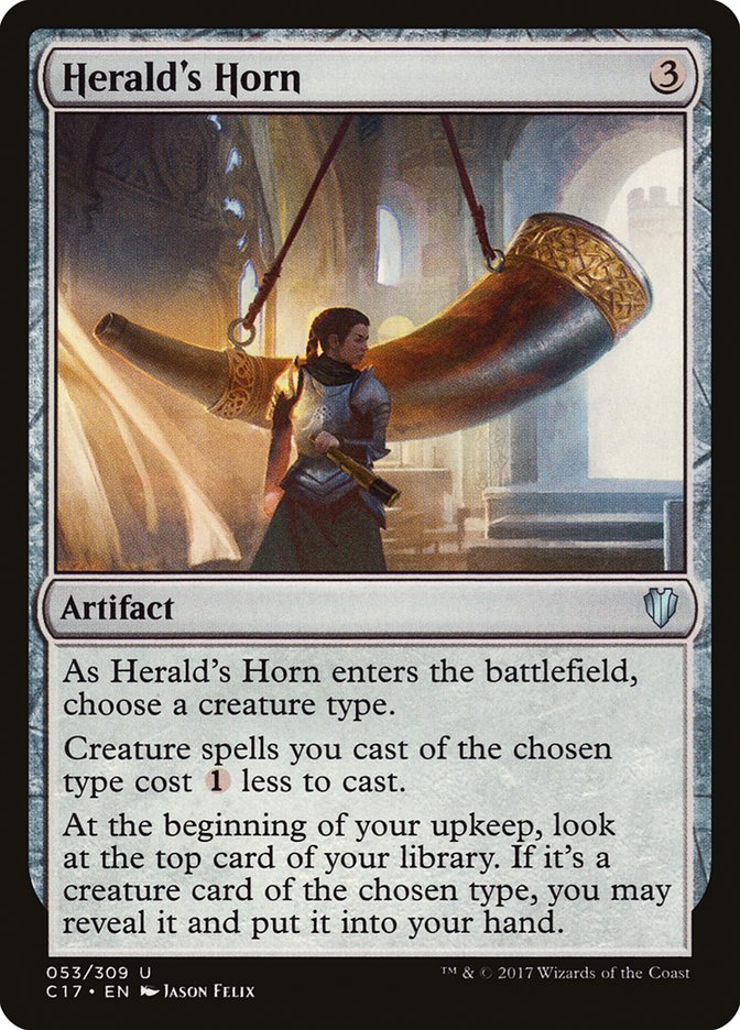 Magic | Herald's Horn [Commander 2017] | The Nerd Merchant