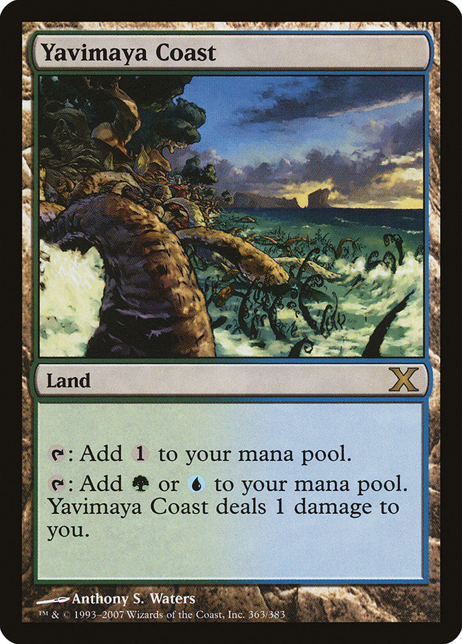 Magic | Yavimaya Coast [Tenth Edition] | The Nerd Merchant