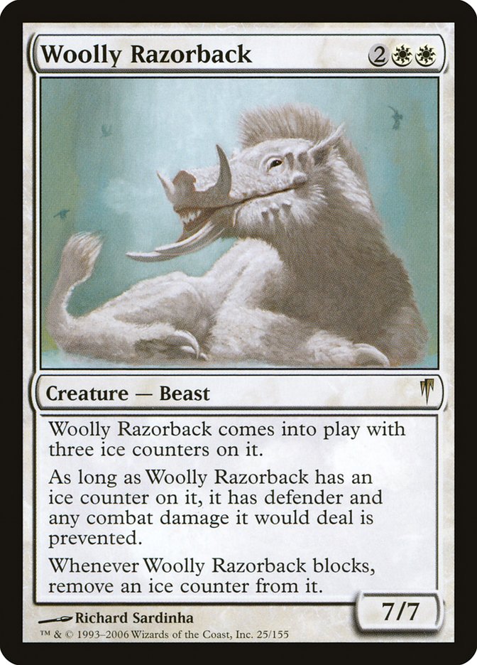 Magic | Woolly Razorback [Coldsnap] | The Nerd Merchant