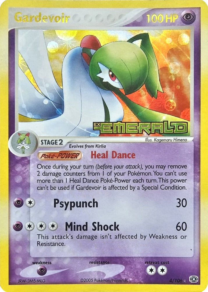 Pokemon | Gardevoir (4/106) (Stamped) [EX: Emerald] | The Nerd Merchant