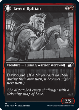 Magic | Tavern Ruffian // Tavern Smasher [Innistrad: Double Feature] | The Nerd Merchant