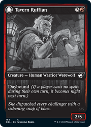 Magic | Tavern Ruffian // Tavern Smasher [Innistrad: Double Feature] | The Nerd Merchant