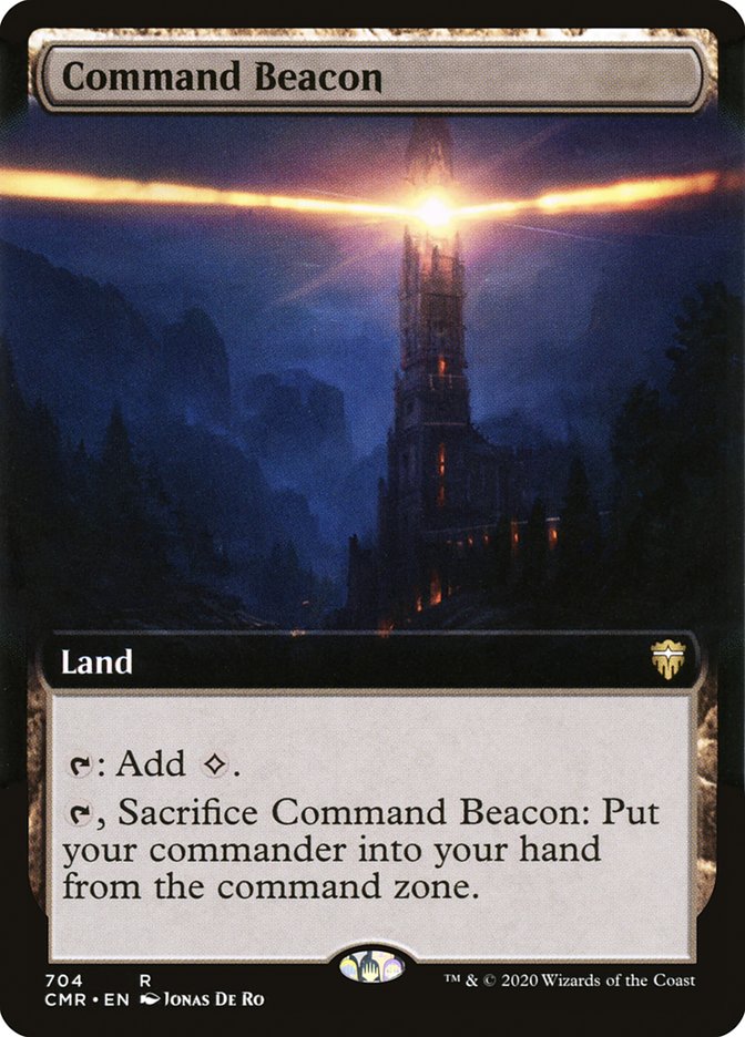 Magic | Command Beacon (Extended Art) [Commander Legends] | The Nerd Merchant