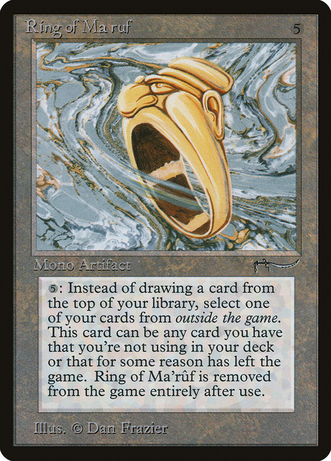 Magic | Ring of Ma'ruf [Arabian Nights] | The Nerd Merchant