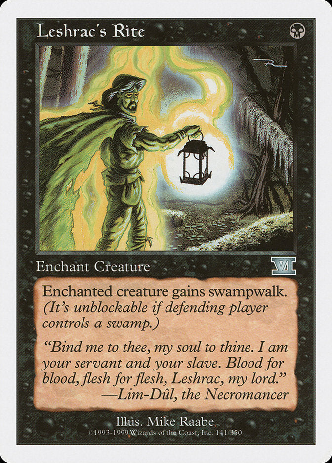 Magic | Leshrac's Rite [Classic Sixth Edition] | The Nerd Merchant