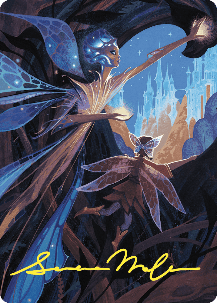 Magic | Kindred Discovery Art Card (Gold-Stamped Signature) [Wilds of Eldraine Art Series] | The Nerd Merchant