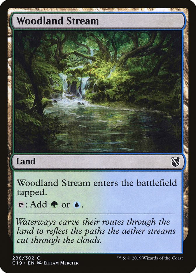 Magic | Woodland Stream [Commander 2019] | The Nerd Merchant