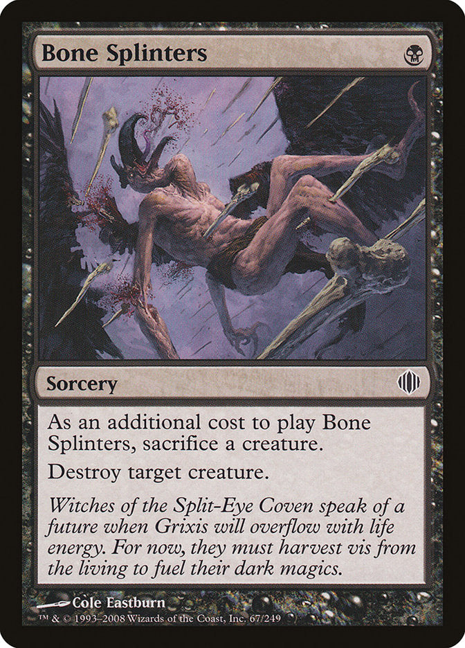 Magic | Bone Splinters [Shards of Alara] | The Nerd Merchant
