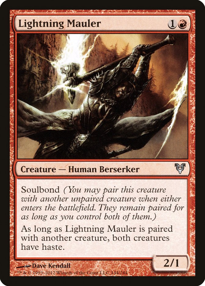Magic | Lightning Mauler [Avacyn Restored] | The Nerd Merchant