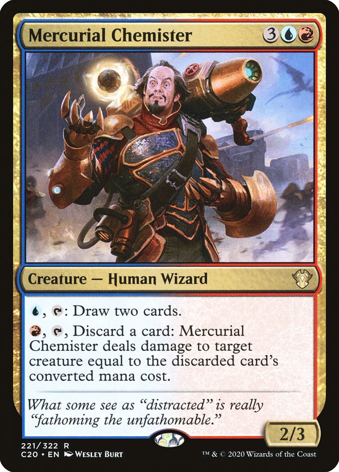 Magic | Mercurial Chemister [Commander 2020] | The Nerd Merchant