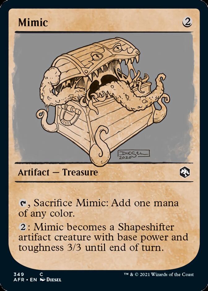 Magic | Mimic (Showcase) [Dungeons & Dragons: Adventures in the Forgotten Realms] | The Nerd Merchant