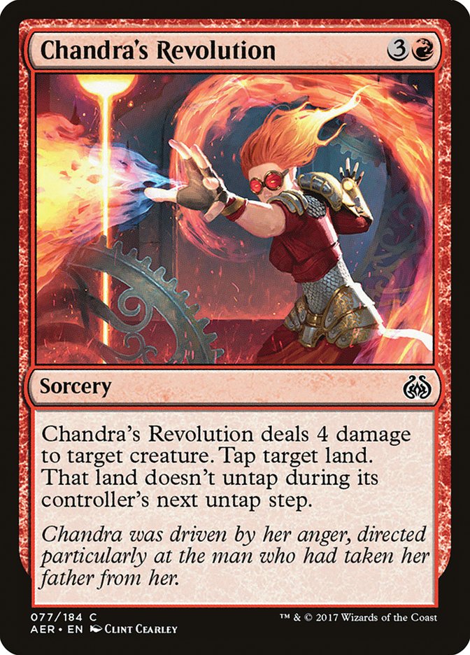 Magic | Chandra's Revolution [Aether Revolt] | The Nerd Merchant
