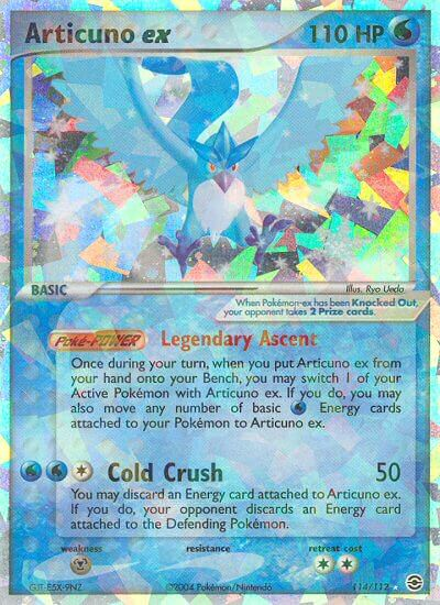 Pokemon | Articuno ex (114/112) [EX: FireRed & LeafGreen] | The Nerd Merchant