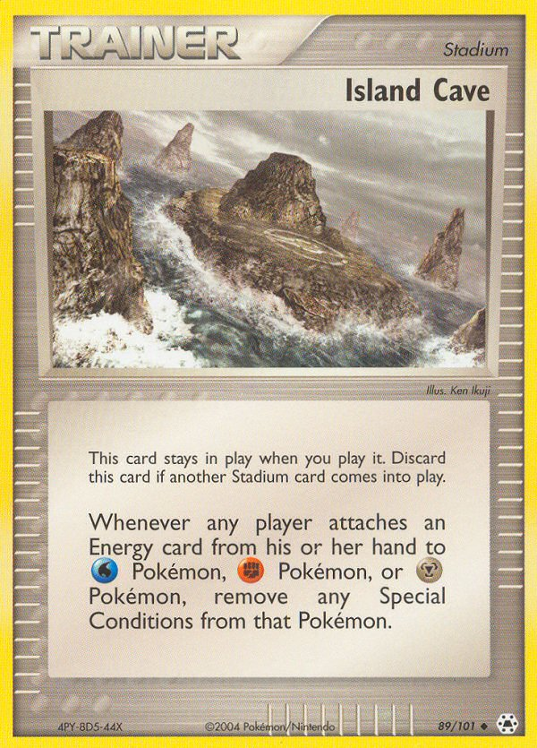 Pokemon | Island Cave (89/101) [EX: Hidden Legends] | The Nerd Merchant