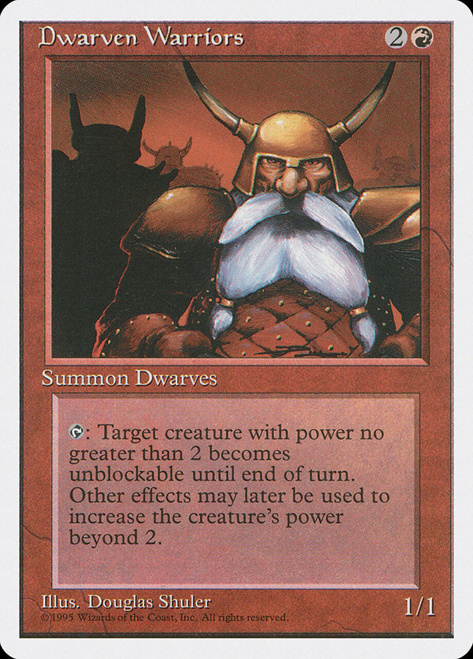 Magic | Dwarven Warriors [Fourth Edition] | The Nerd Merchant