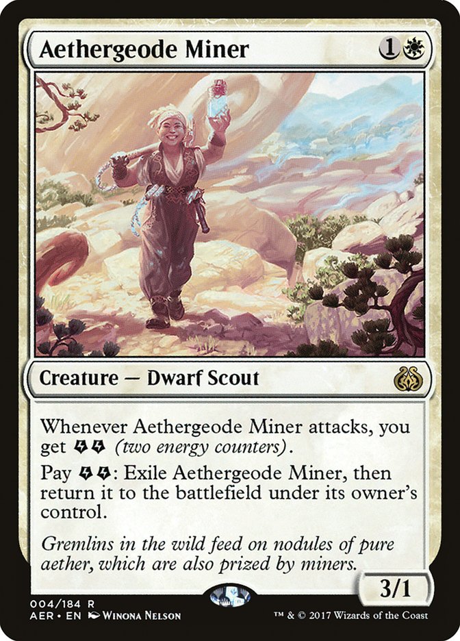 Magic | Aethergeode Miner [Aether Revolt] | The Nerd Merchant