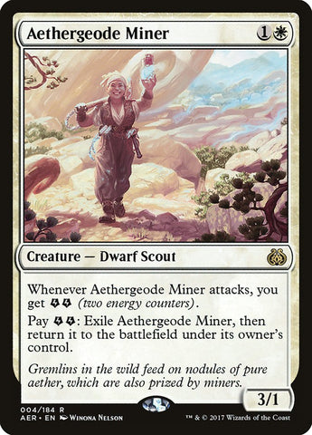 Magic | Aethergeode Miner [Aether Revolt] | The Nerd Merchant