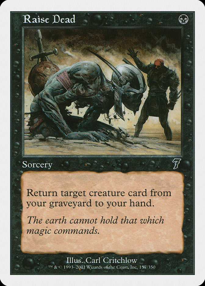 Magic | Raise Dead [Seventh Edition] | The Nerd Merchant