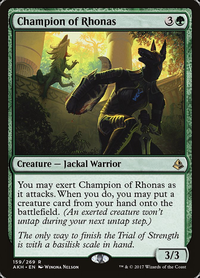 Magic | Champion of Rhonas [Amonkhet] | The Nerd Merchant