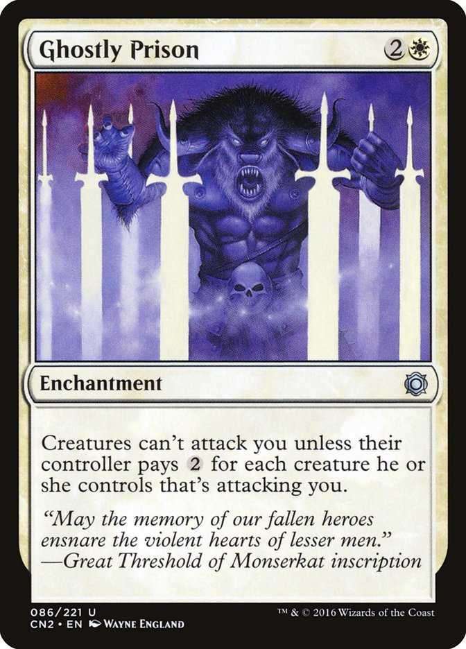 Magic | Ghostly Prison [Conspiracy: Take the Crown] | The Nerd Merchant