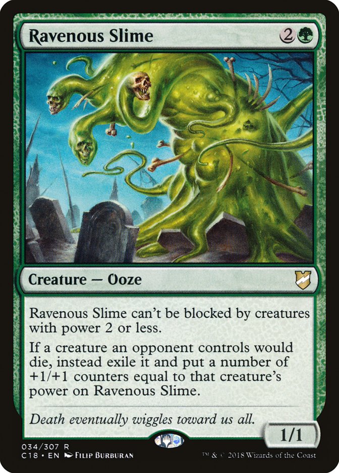 Magic | Ravenous Slime [Commander 2018] | The Nerd Merchant