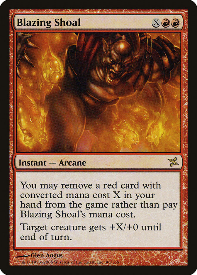 Magic | Blazing Shoal [Betrayers of Kamigawa] | The Nerd Merchant