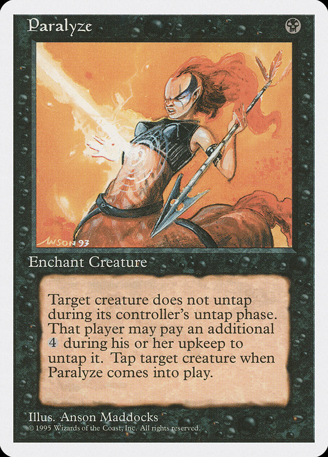 Magic | Paralyze [Fourth Edition] | The Nerd Merchant