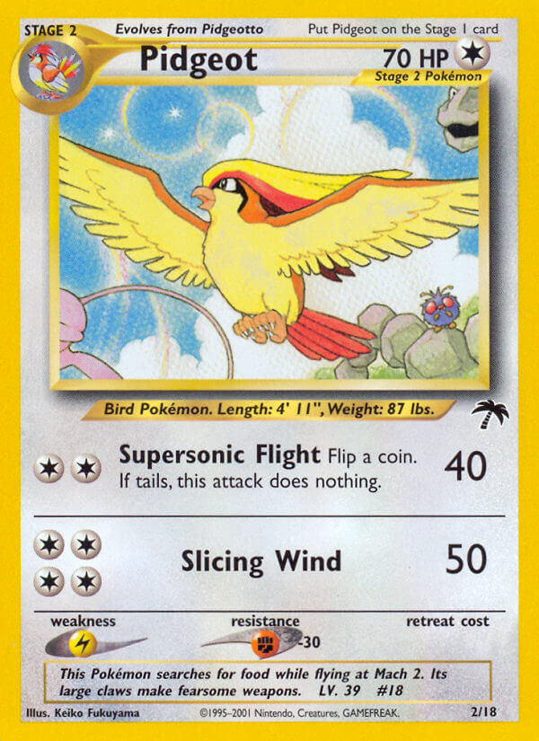 Pokemon | Pidgeot (2/18) [Southern Islands] | The Nerd Merchant